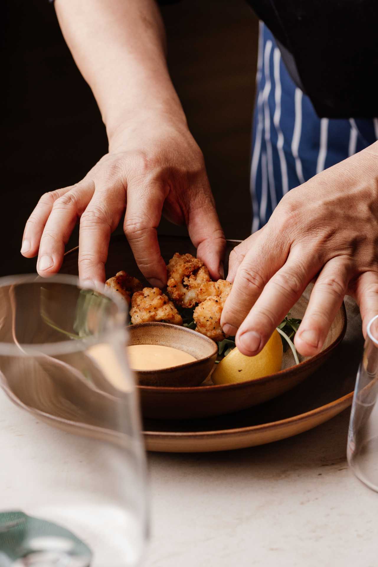 Alessandro Pietrosanti, food photographer in London for restaurants and chefs.