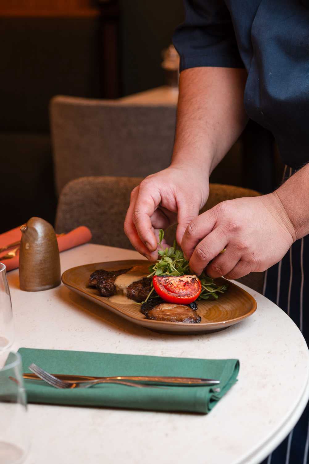 Alessandro Pietrosanti - Food Photographer in London for No.3 Restaurant at Novotel - Photoshoot for Social Media